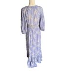 Free People - Golden Hour Maxi Dress Lavender Floral Boho Size S Photo 4