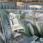 Levi's Womens Icon Mid Rise Raw Hem Denim Mini Skirt Sz 29 NWT Photo 3