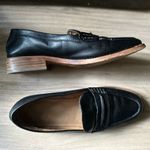 Madewell  Black and Brown ‘The Elinor’ Loafers with Penny Keeper Size 9 Photo 3