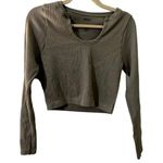 Contour Pac Sun Cropped Ribbed Long Photo 0