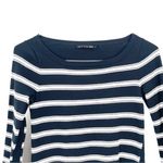 Rag and Bone Sara 3/4 Sleeve Stripe Knit Sweater Shirt Top Photo 3