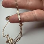 Kendra Scott  Mabel Rose Gold Tone & Druzy Necklace Adjustable Length 15 - 17 In Photo 5