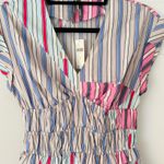 Anthropologie  Cap-Sleeve V-Neck A-Line Mini Dress, Size XS Photo 5