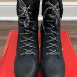 Zigi Soho Black Ames Wedge Boots Size 10 Photo 3