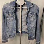 The Limited  Blue Jean Jacket‎ Classic Denim Style Size small Photo 0