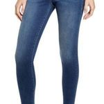 Good American Good Waist Raw Hem Ankle Skinny Jeans 00 24 Photo 0