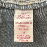 So Me Denim Mini Skirt Blue Bow Fancy Pocket Coquette Love Womens Size Medium Photo 3