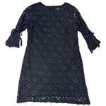 R&K Size 18 Womens Black Lace Bell Sleeve Photo 0