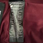 SELF PORTRAIT Cropped Long Sleeve Draped Gathered Knit Blouse Burgundy Top Sz 0 Red Photo 9