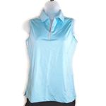 Tail Athletic Vest Tennis Golf Half Zip Sleeveless Top Blue XS Photo 0