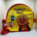 A Rare From Japan Fujiya Anpanman Lightweight Zip Lunchbox Lunch Bag Red Photo 2