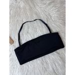 SKIMS Signature Swim Bandeau Bikini Top Onyx Size Small Photo 2