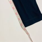 Yogalicious  Leggings Navy Blue‎ With Black Mesh Cutout Panels Size Medium Photo 7