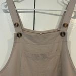 Fiona Jolin Wide Leg Overalls Tan Photo 3
