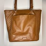 Vera Bradley  Tan Quilted Tote Bag Photo 0