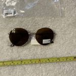 joe's jeans NWT Joe’s Jeans Gold Round Aviator Sunglasses Photo 5