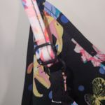 Ambiance Apparel Boho Butterfly and Floral print spaghetti strap top. EUC. Photo 5