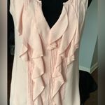 White House | Black Market Beautiful dressy blouse with ruffles 🌷🌷🌷 Photo 3