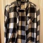 Arizona Jean Company Arizona Black and White Flannel Boyfriend Fit Photo 0
