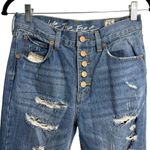 We The Free Free People  Blossom Rigid Button Fly Skinny Jeans Photo 2