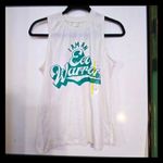 Wild Fable  Light Blue Denim Shorts Sz 6  & Eco Warrior White Tee Sz M Photo 2