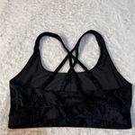 Joy Lab Black and Gray Strappy Sports Bra Photo 2