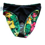Old Navy  Tropical Floral High-Waisted Bikini Swim Bottoms SZ XS Photo 3
