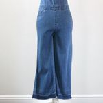 Universal Threads Universal Thread Blue Bow Classic Cross back Feminine Wide-Leg Denim Overalls 0 Photo 4