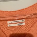 Anthropologie Naomi wool Sweater Crew Neck Sweater coral orange size XL petite Photo 5