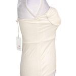 L'ATISTE by Amy Strapless Shapewear Bodysuit Medium Beige New Photo 4