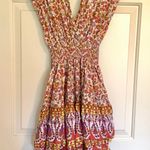 Kimberly’s Travels Multi Colored Floral Multi Way Mini Sundress Pink Size M Photo 0