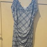 Princess Polly  Black and White Plaid Chemise Photo 0