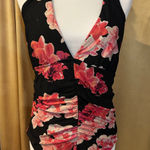 Calvin Klein ‎ Women's Size 16 Halter Floral One Piece Swimsuit Photo 0