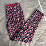 Victoria's Secret VSX Sport Leggings Multicolor Neon Full Ankle Length Womens L Photo 6