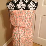 Lovers + Friends NWOT  Animal Cheetah Print Strapless Maxi Dress Size Small Photo 1