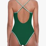 Zaful Women's Double Halter Padded Double Drawstring Swimwear Cheeky Thong Swimsuit Photo 4