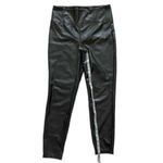 Badgley Mischka Studio Faux Leather Ankle Pants Size Medium Photo 7