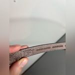 Ann Taylor LOFT Full Genuine Leather Real Animal Fur Zebra Print Dyed VTG Belt S Photo 10