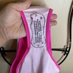 B2Prity One Piece Neon 1980s Medium Swim Suit Pink Photo 2