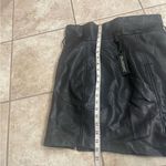 NEW
Blank NYC Faux Leather Front Zip Mini Skirt Size 28 Photo 6