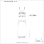 slip dress black lace bust knee Size L Photo 2