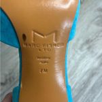 Marc Fisher  Tammy Dorsay Pump Blue Pointed Toe 3.5 In Stiletto Heel Size 7 M Photo 6