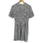 Rebecca Taylor  Women's Boucle Tweed‎ Black And White Dress Size 8 Old Money Photo 5