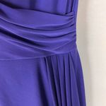 Ralph Lauren  Dress Faux Wrap Jersey Size 10 MENDED Knee Length Hem Office Career Photo 6