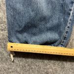 Old Navy Vintage 90s  Blue Jeans Cropped Capri Drawstring Waist Pockets Size‎ 12 Photo 2