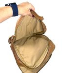 Able Brown Leather Liliana Everyday Backpack Distressed Photo 2