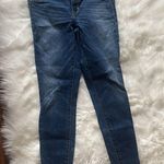 Massimo power stretch mid rise skinny jeans Blue Size 8 Photo 4