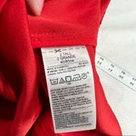 Banana Republic Red Long Bell Sleeve Knee Length Open Back Dress Photo 7