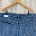 Old Navy  High Rise OG Straight Denim Shorts Plus 26 Blue Jean Distressed NEW Photo 4
