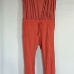 Free People Movement FP Movement XS Onesie Free People Off to the Races Sleeveless Apricot NWT *read Photo 0